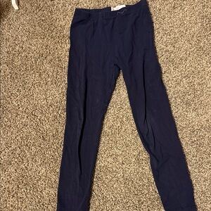 Navy Kids Leggings